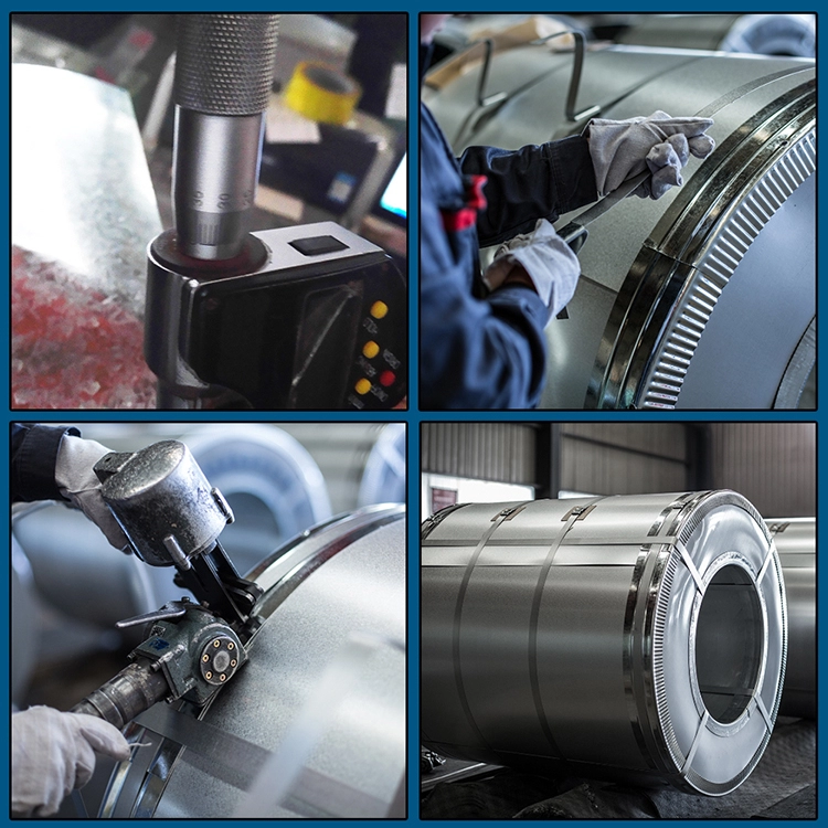 Tianjin GI steel coils with dx56d z100 standard full range from steel factory