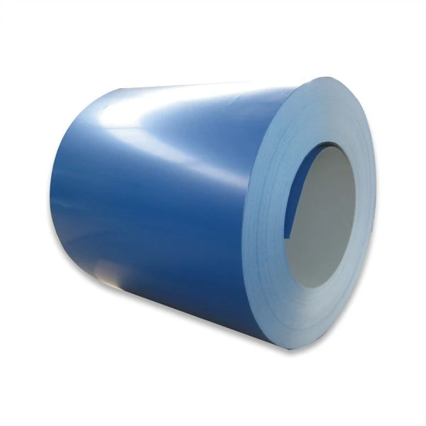 Prepainted GI stål coil / PPGI / PPGL fargebelagt galvanisert bølgepapp metall taktekking ark i spole