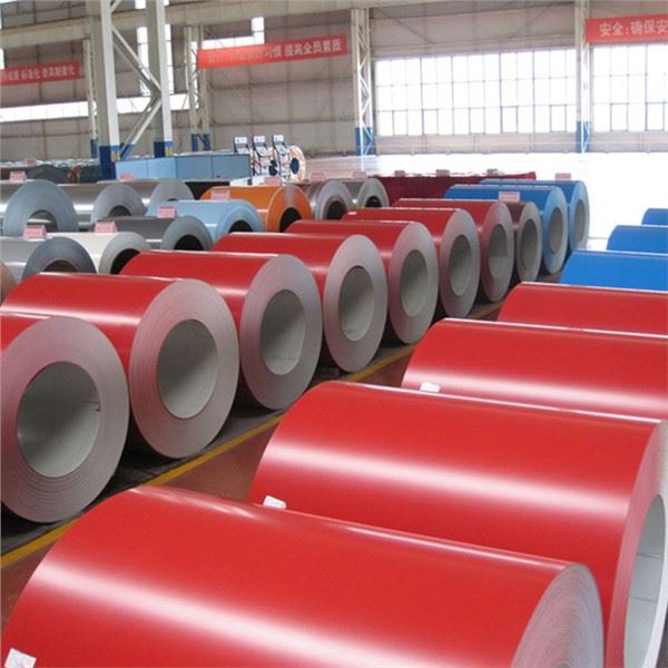 0,25-0,5 mm byggemateriale fargebelagt prepainted galvanisert stål coil dx51d klasse